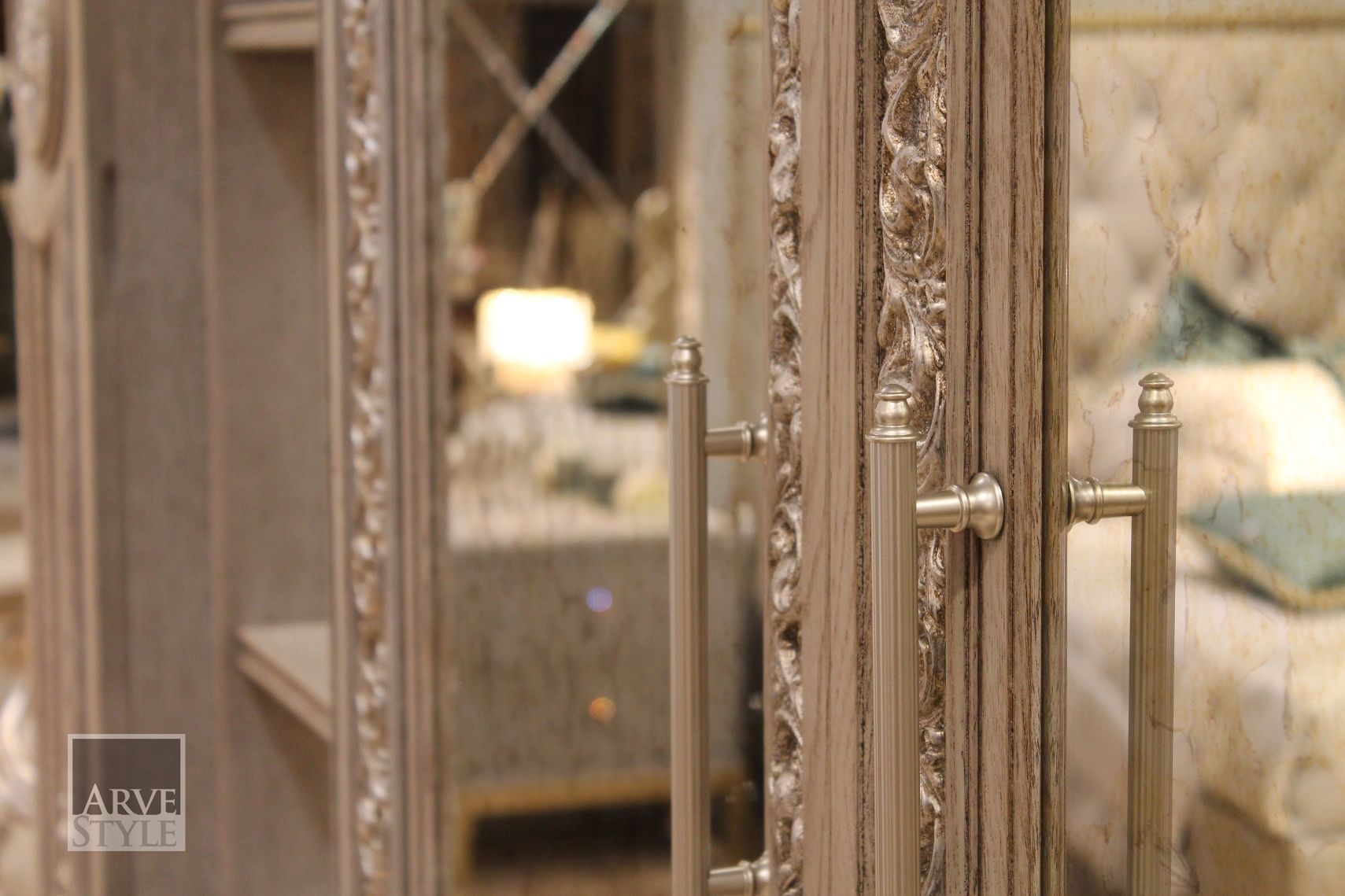 Деревянный настенный книжный шкаф с освещением Arvestyle Giulio ARCH-00117678 - Вид №22