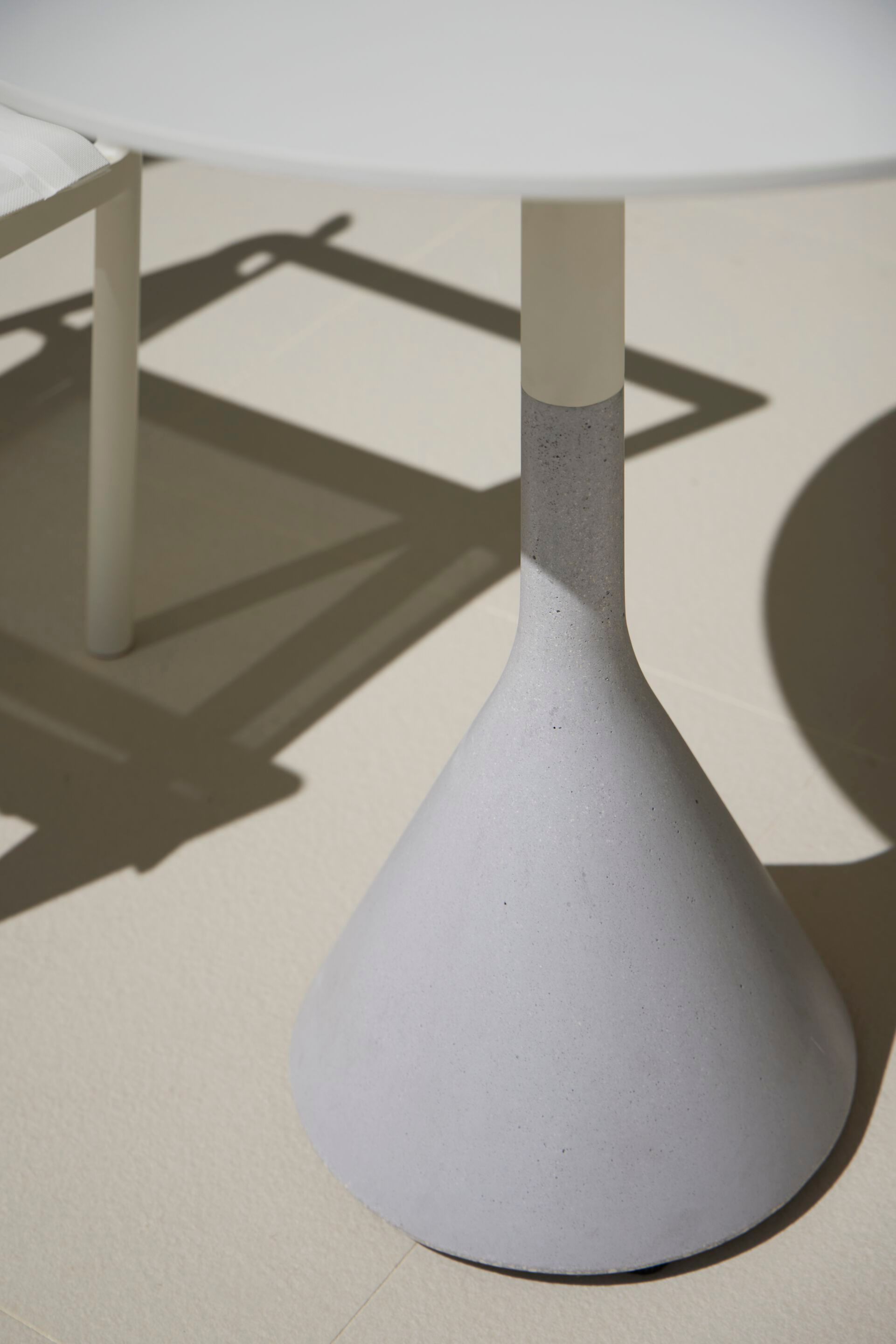 Основание для наружного стола из алюминия с порошковым покрытием и цемента POINT Neck ARCH-00000146 - Вид №12