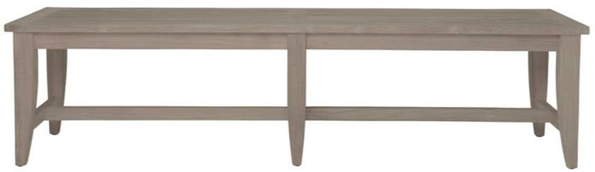 JANUS et Cie Скамейка из тика Relais sun-id-1510334 - Вид №1