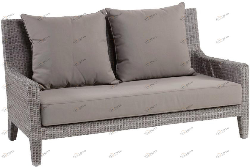 Kok Maison 2-х местный садовый диван из полиэтилена Résine fine sun-id-1479208
