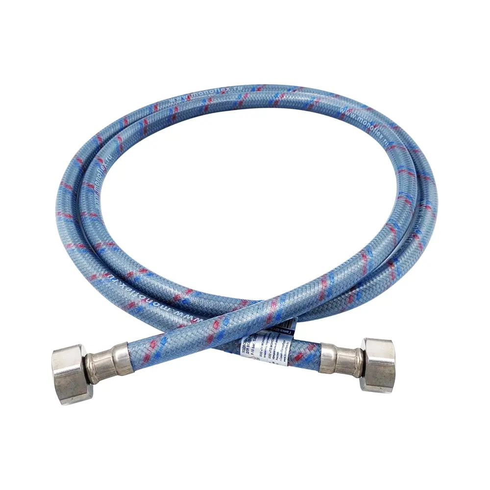 Гибкая подводка для воды Monoflex 1/2" гайка - гайка 60 см 88022975 STLM-2133388  - Вид №2