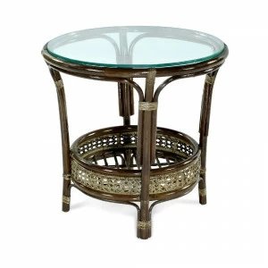 Столик кофейный "Пеланги" ЭКО ДИЗАЙН CLASSIC RATTAN 129485 Бежевый;коричневый