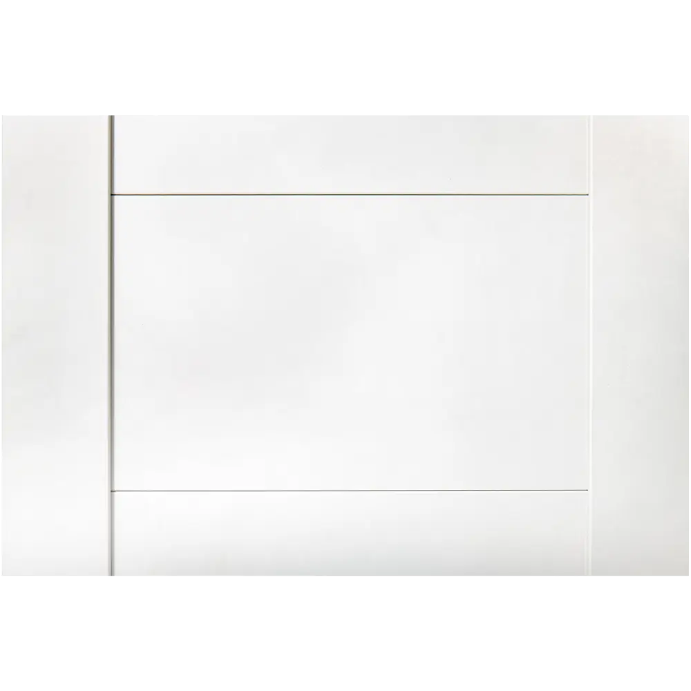 Дверь межкомнатная глухая Богема 60x200 см Hardflex цвет белый с замком и петлями PORTIKA STLM-2023827 - Вид №2