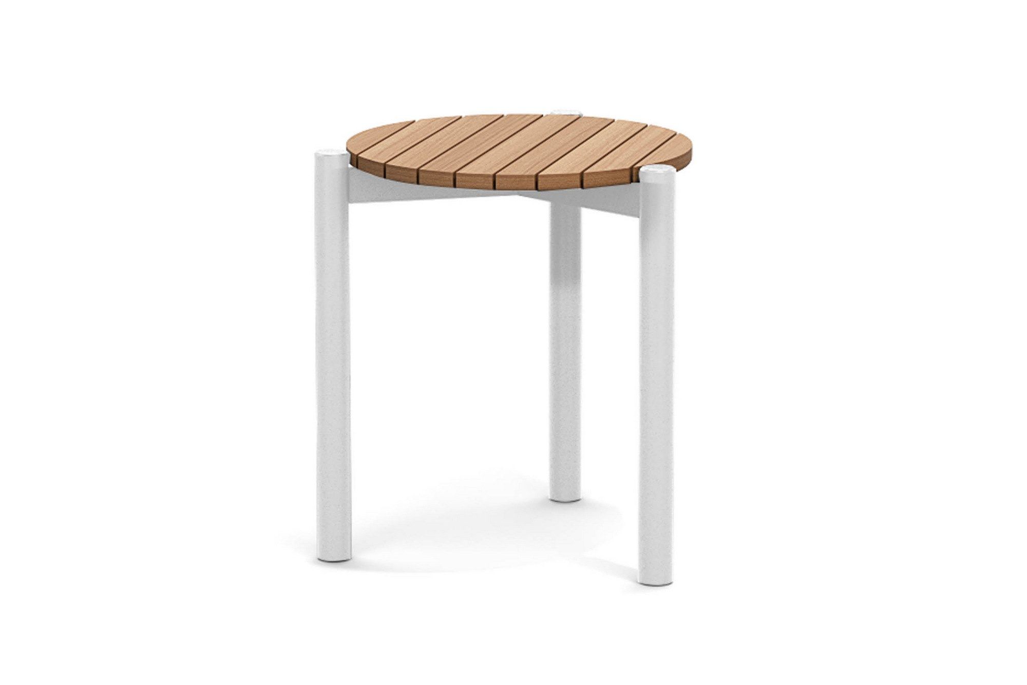 Высокий садовый стол из тика и алюминия Atmosphera ARCH-00113480 - Вид №7