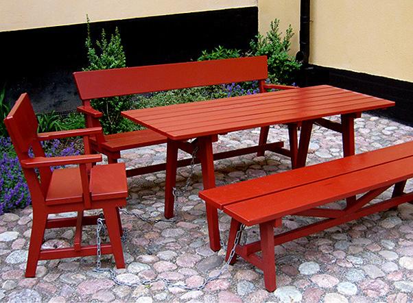 Nola Industrier Прямоугольный деревянный садовый стол Hjorthagen sun-id-1512754 - Вид №4