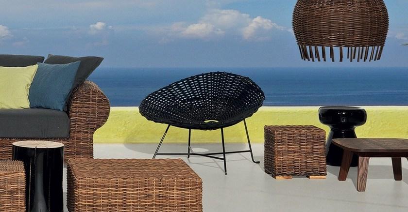 Gervasoni Садовое кресло из стали и пвх Sweet sun-id-1472032 - Вид №8