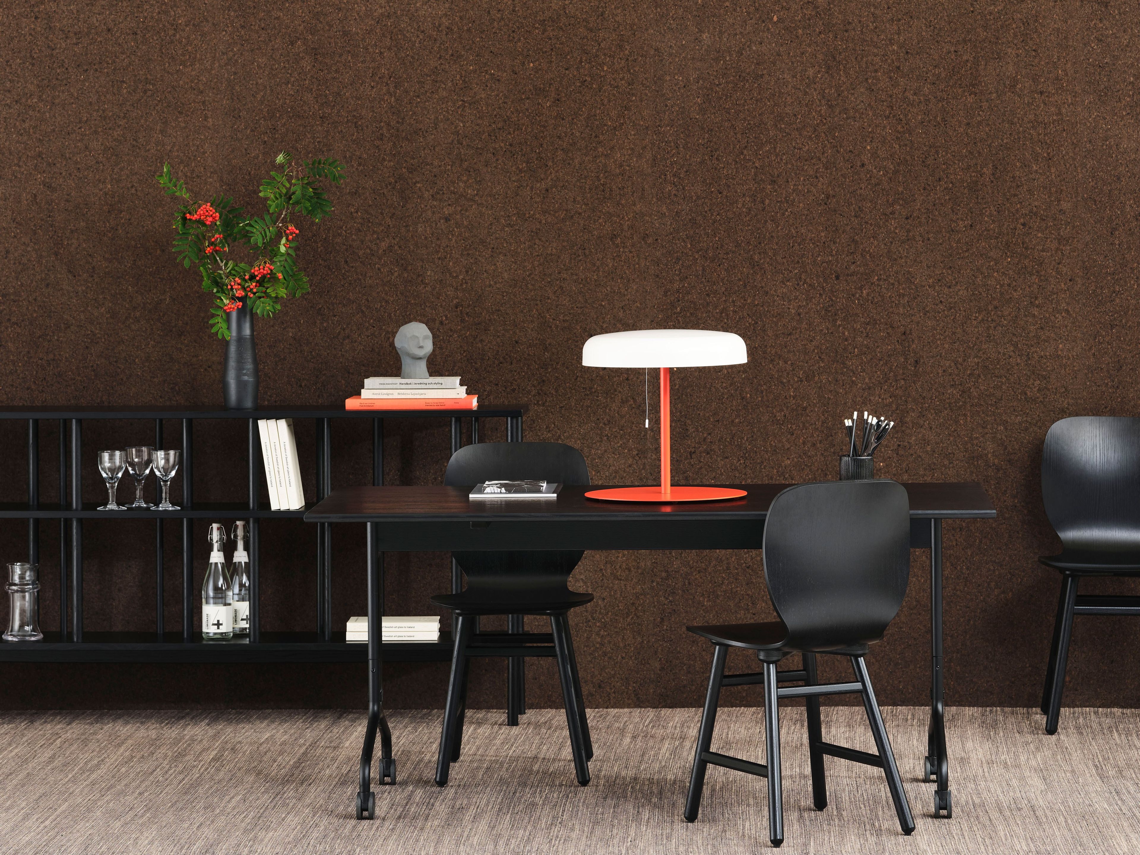 Прямоугольный стол из шпона с колесами Karl Andersson ROLLO ARCH-00129752 - Вид №5