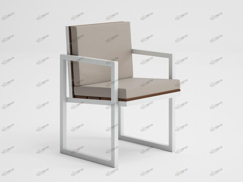 GANDIABLASCO Садовые санки из тика с подлокотниками Saler teak sun-id-1449480