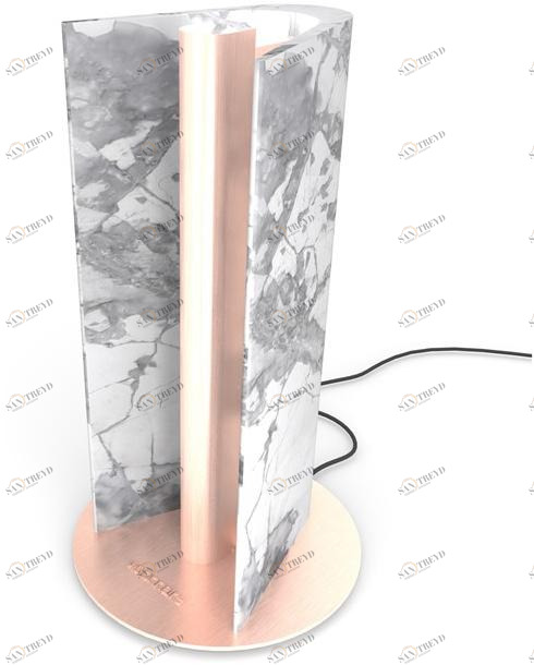 Visionnaire Настольная лампа из мрамора Wave sun-id-1487669