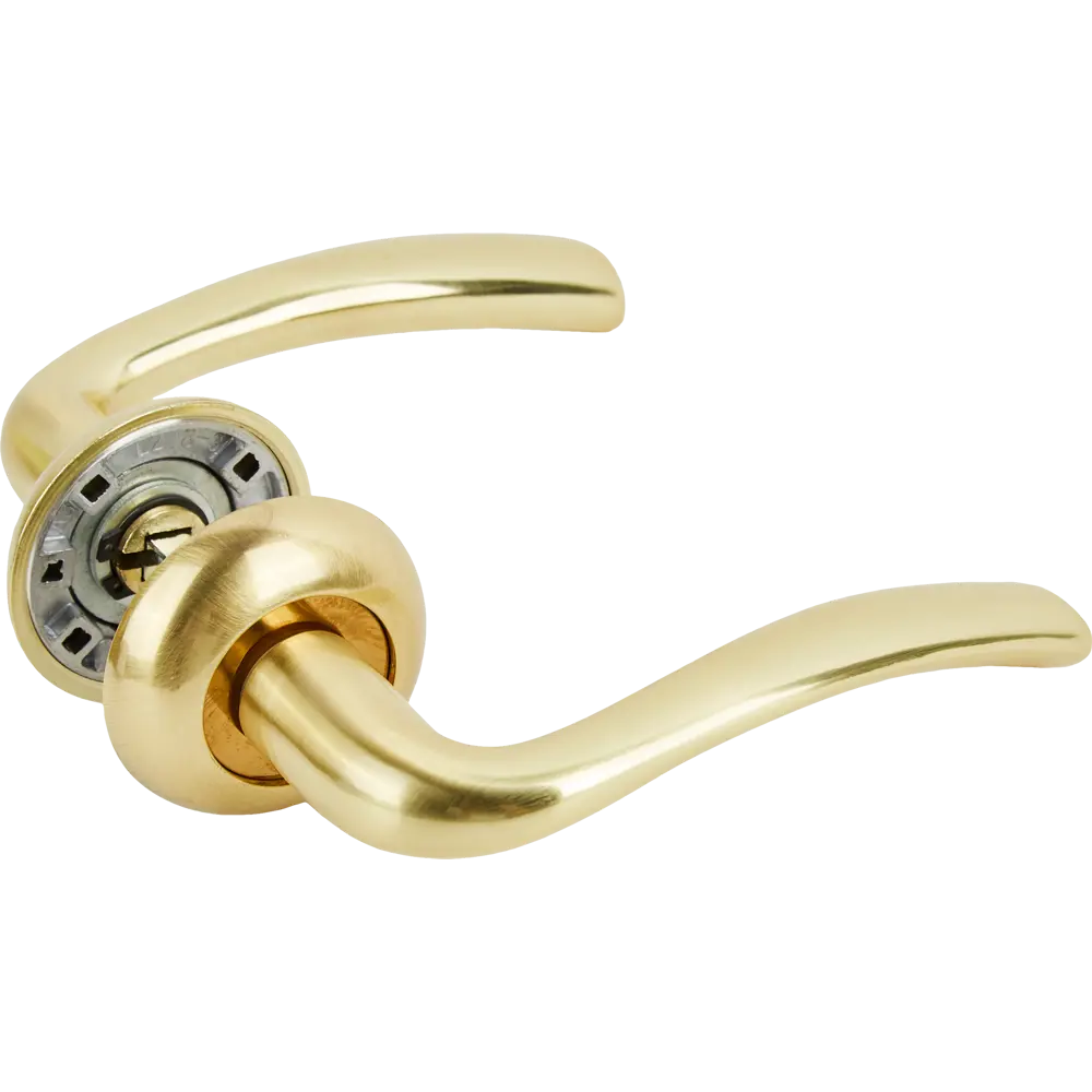 Дверные ручки EDSON EDS-65H-R1 в золотом исполнении 85170622 STLM-0059421