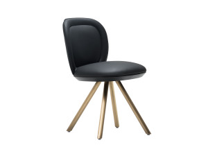 Кожаный стул на окуне