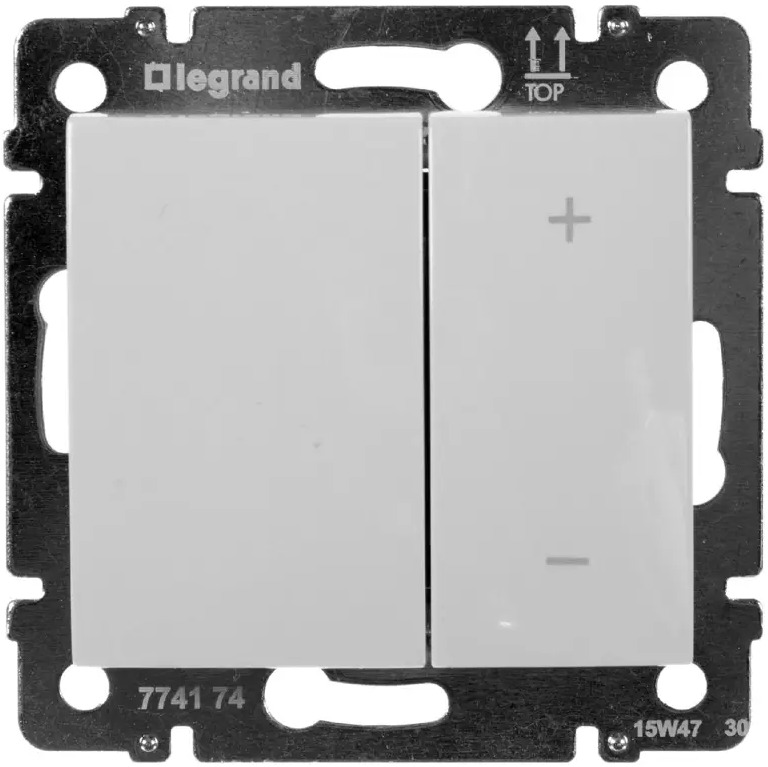 Legrand Valena Classic - светорегулятор с плавным управлением освещением 12076643