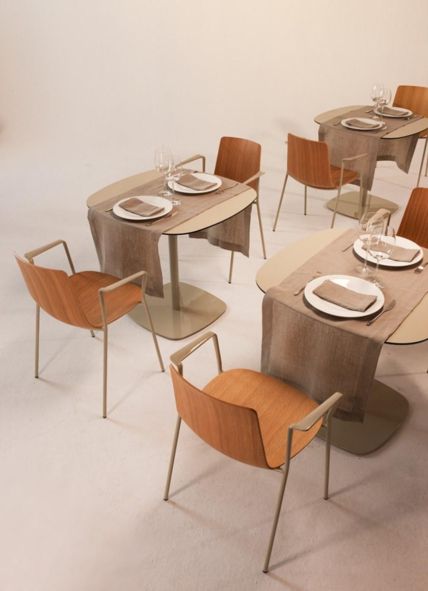 ENEA Стул полипропиленовый с подлокотниками Lottus sun-id-1461011 - Вид №11