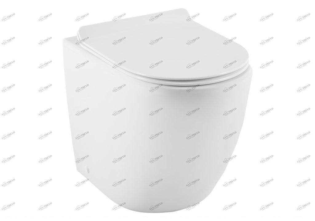 BL102NFST Приставной унитаз напольный Белый Aquanet CETUS Китай