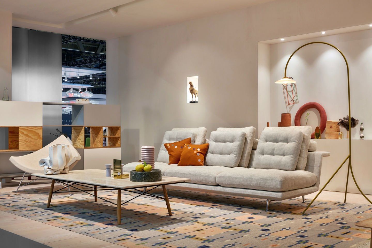 Квадратный журнальный столик из каррарского мрамора VITRA EAMES COFFEE TABLES ARCH-00045235 - Вид №5