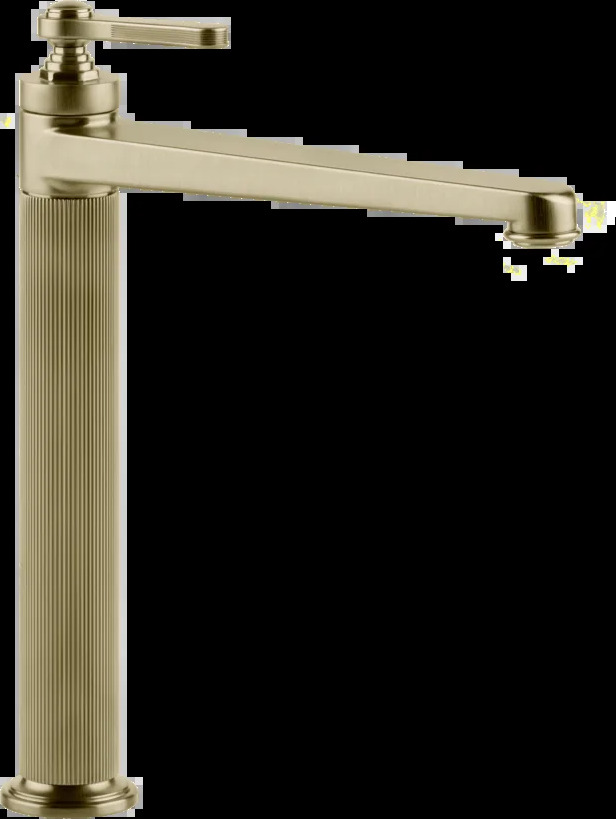 Смеситель для умывальника 65003 727 Gessi Venti20 ЛАТУНЬ МАТОВАЯ PVD