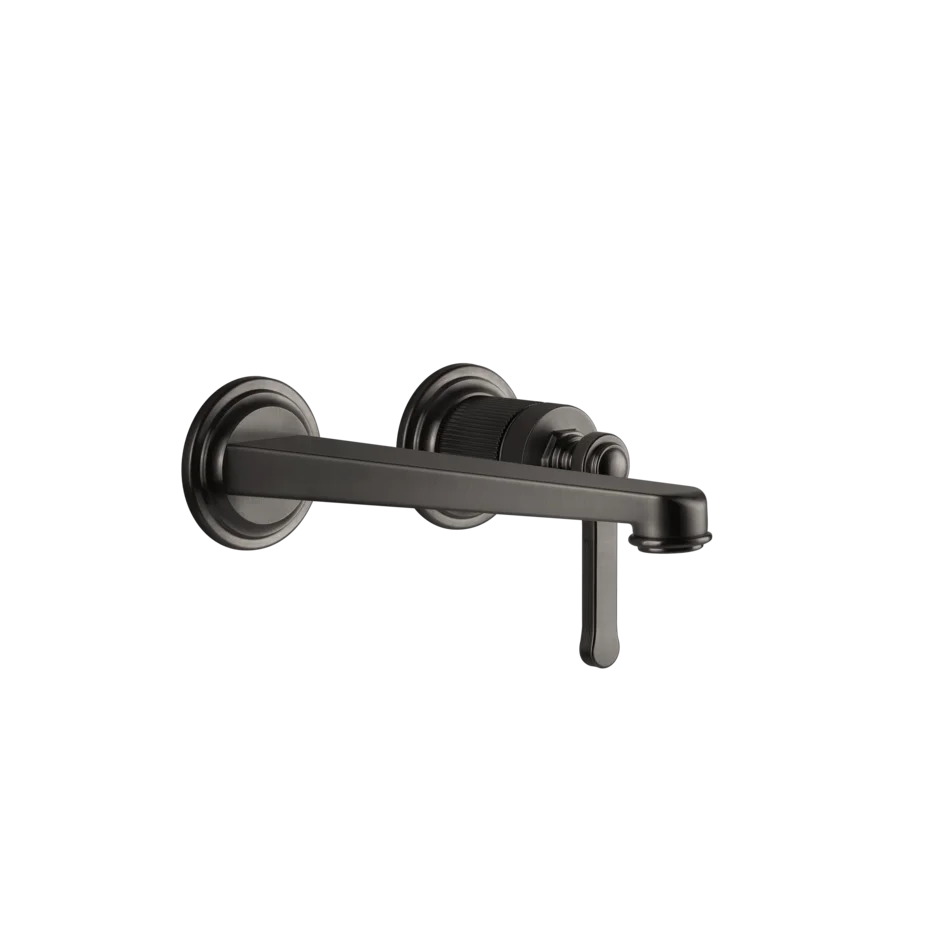 Смеситель для умывальника 65089 707 Gessi Venti20 ЧЕРНЫЙ МЕТАЛЛ BR. PVD 65089707