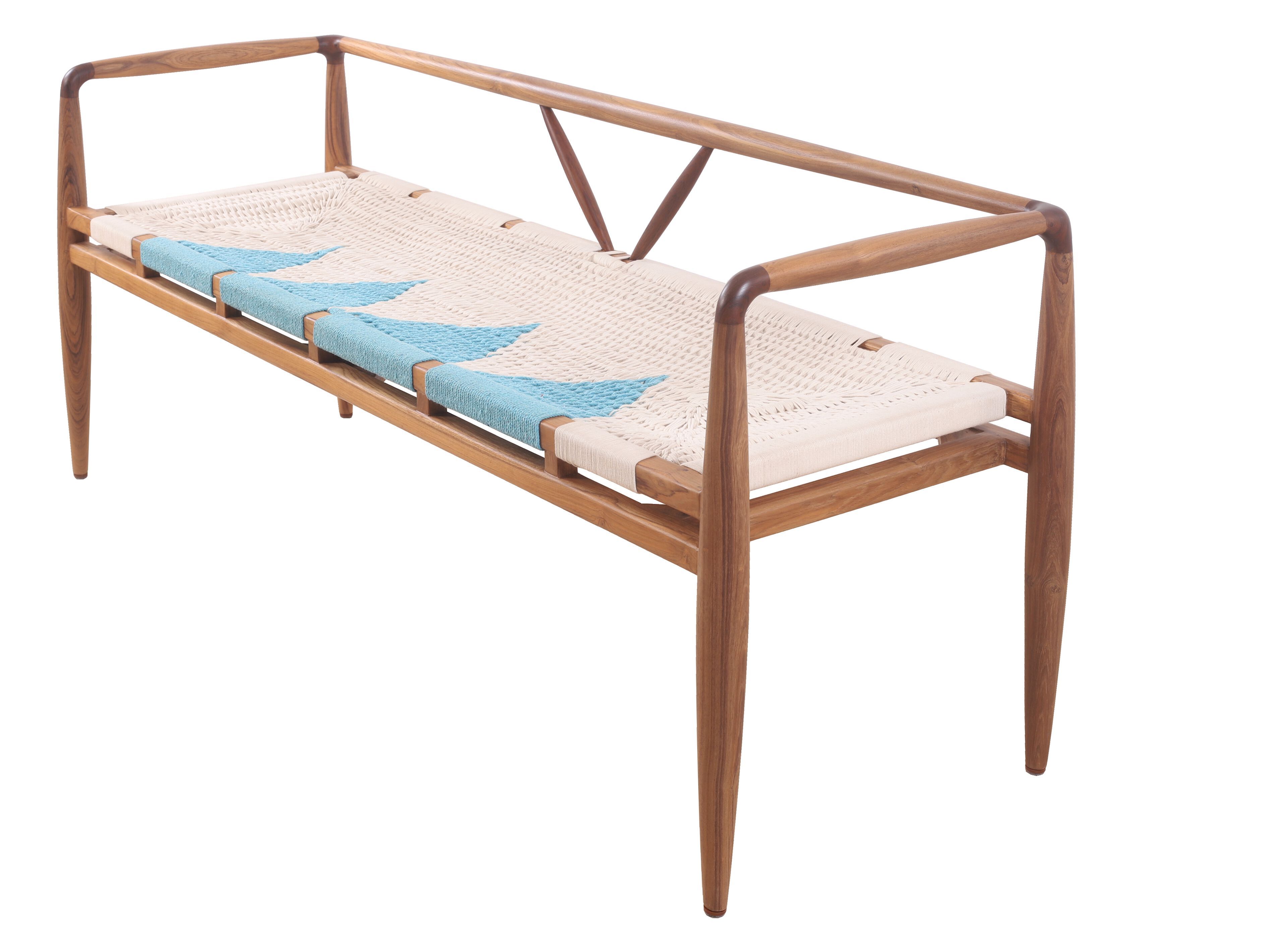 Скамейка из тикового дерева Alankaram BANGKU ARCH-00151039 - Вид №3