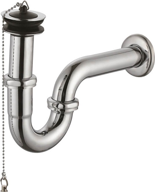 Слив для раковины 33 см со сливом - Хром / SF175 Sifonlar Creavit  - Вид №1