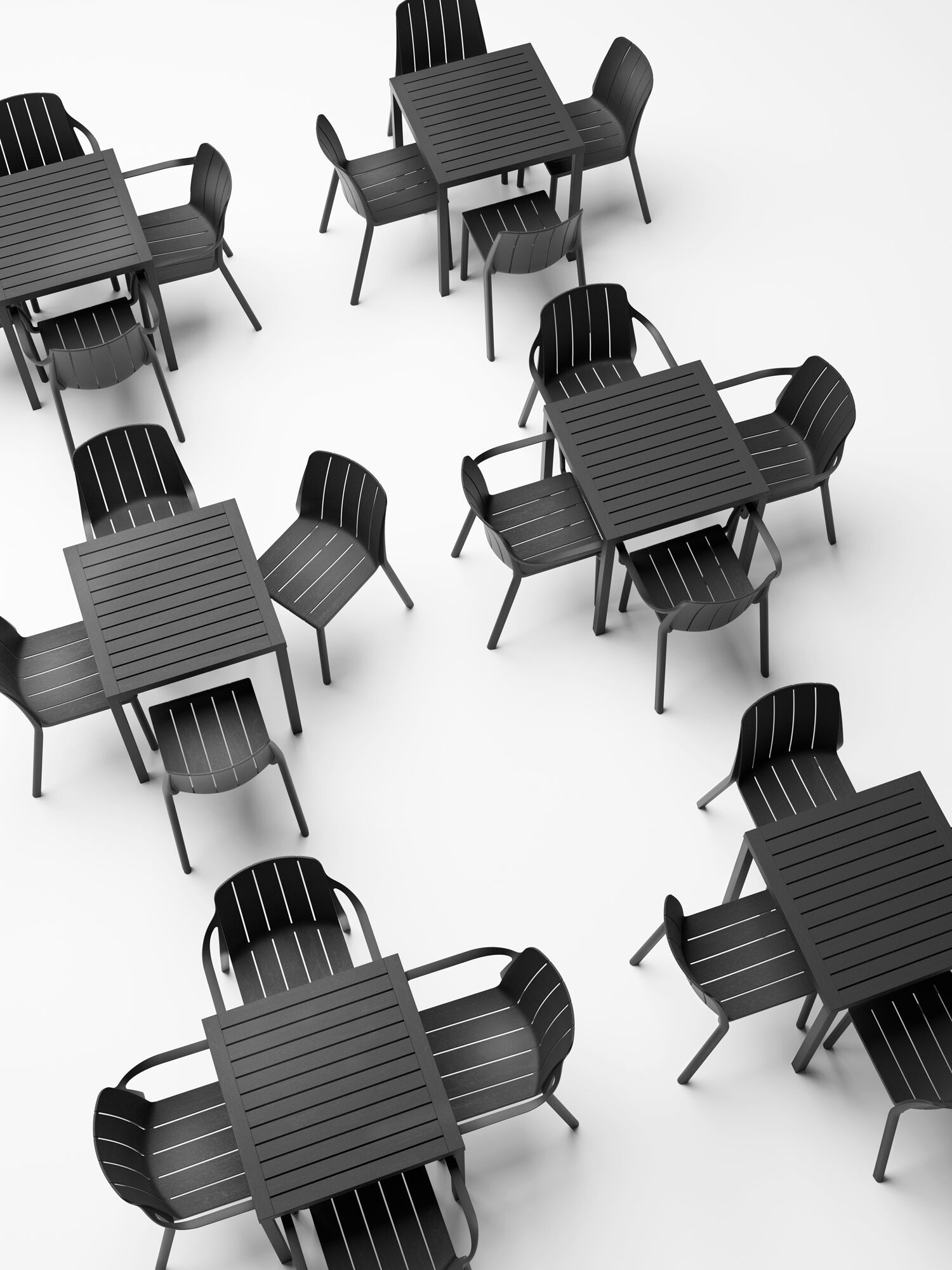 Садовый стул с подлокотниками Nardi Tevere-Tiberina ARCH-00031131 - Вид №13