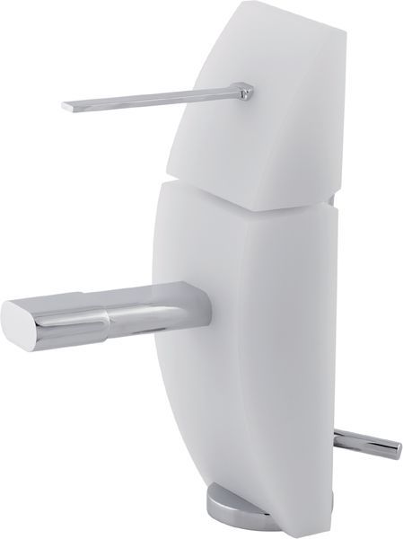 7360-202 Mariner Eau de Mariner, однорычажный смеситель для биде с донным клапаном, цвет белый 