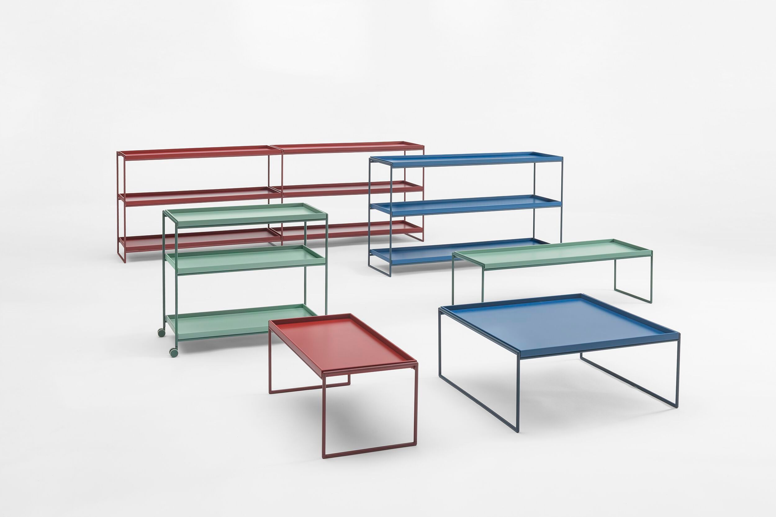 Прямоугольный стол из ПММА и стали Kartell TRAYS ARCH-00041559 - Вид №15