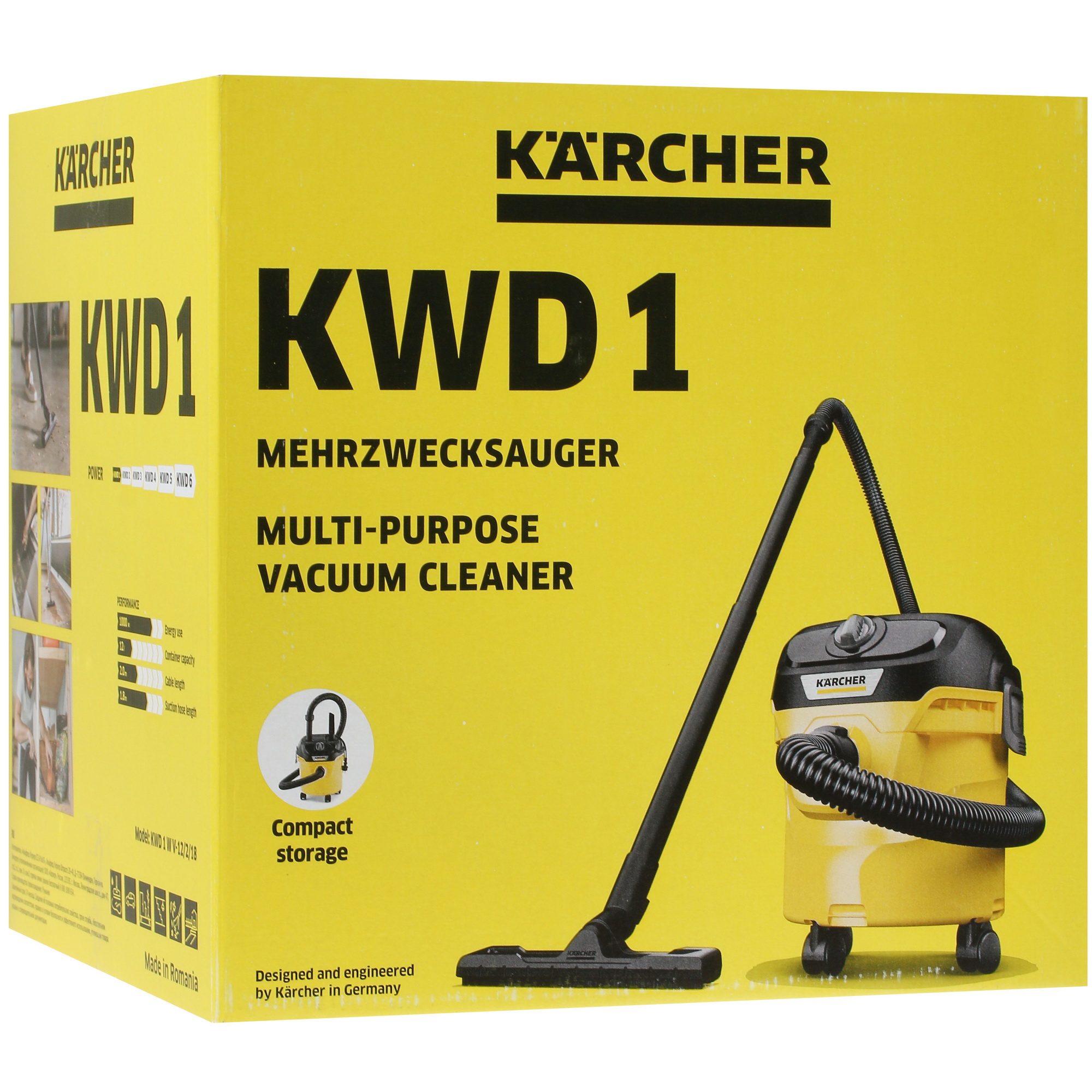 Хозяйственный пылесос  Karcher KWD 1 W V-12/2/18 9906410 STDN-0017260 - Вид №12