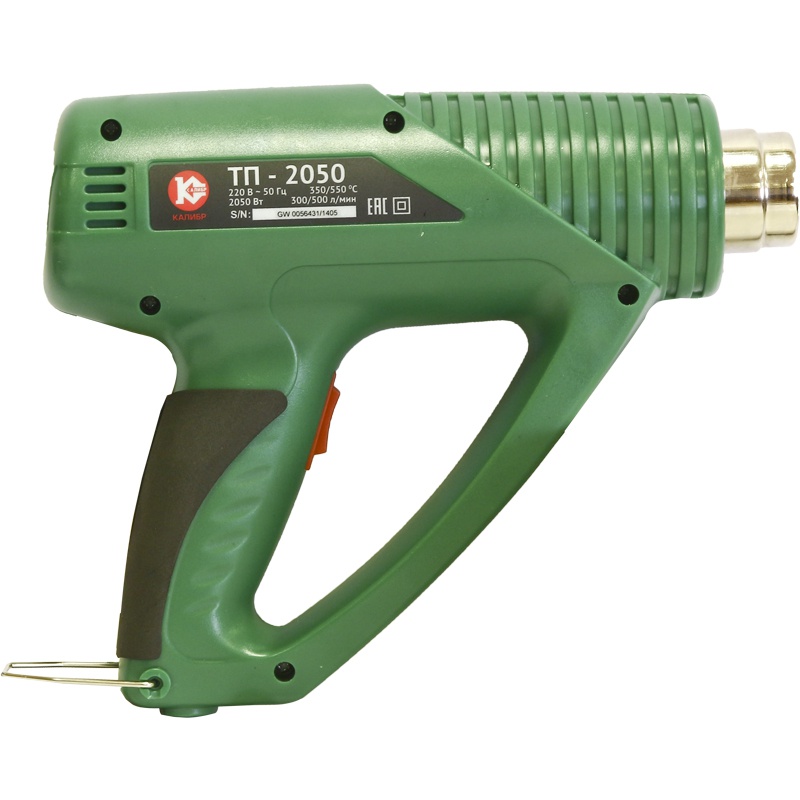 36467 Калибр Электрический теплопистолет ТП-2050  - Вид №1