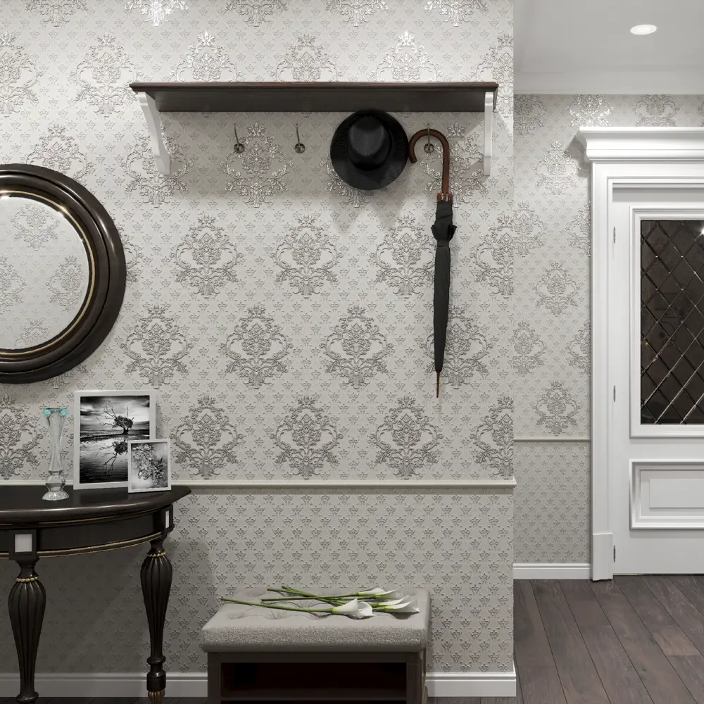 Обои флизелиновые Vog Collection Мирабель бежевые 1.06 м 90090-14 STLM-2106452 - Вид №2