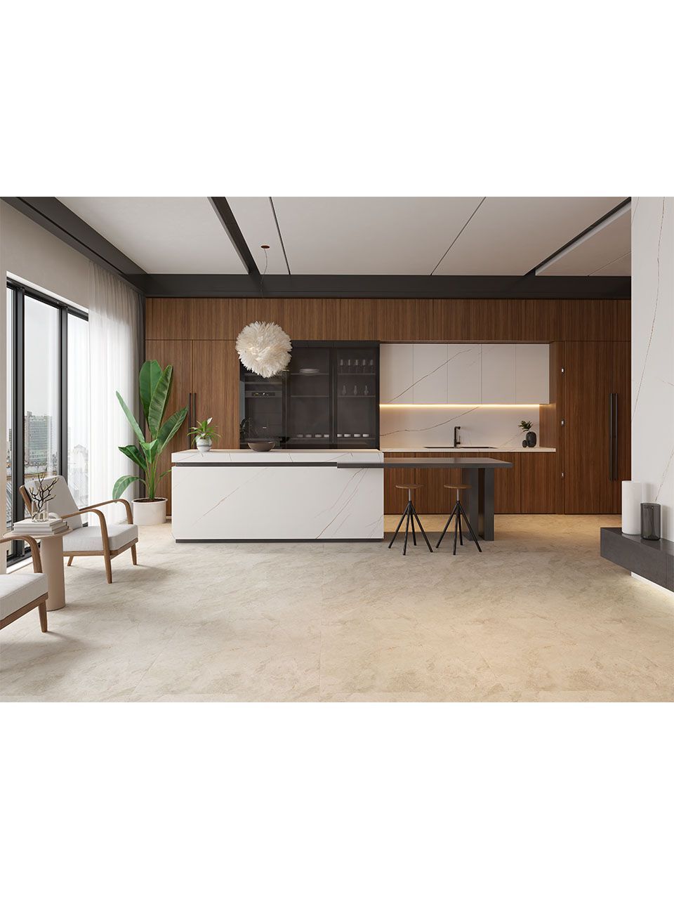 Столешница для кухни / керамогранита Kaleseramik плиты ARCH-00112874 - Вид №2