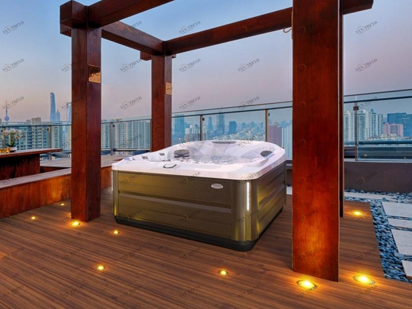 Jacuzzi® Наземный мини-бассейн с гидромассажем на 6 мест J-400™ J-445™