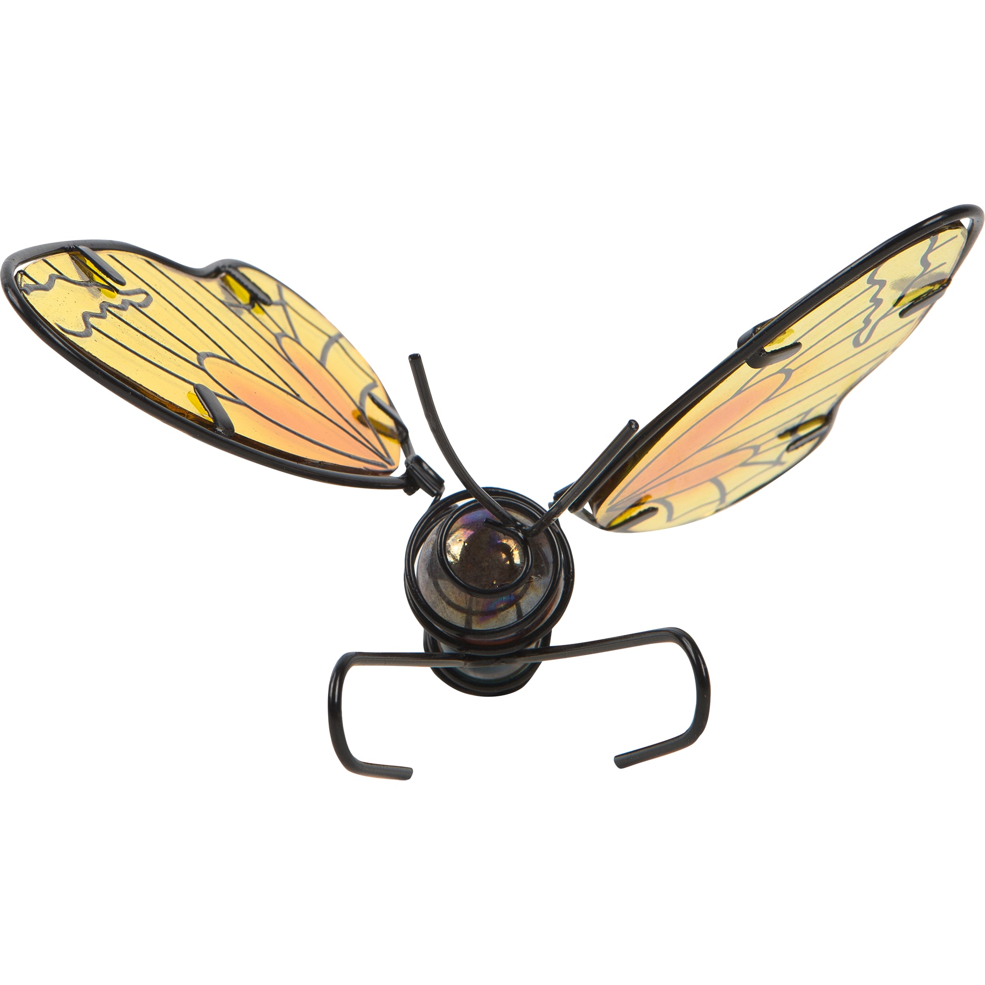 82605608 Фигура садовая «Жёлтая бабочка» высота 12.5 см Santreyd  - Вид №1