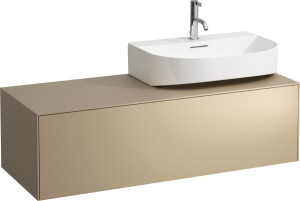 H4054530340421 Шкафчик, 1 ящик, совместим с мини-раковиной 816341, 816342, с отверстием слева/справа LAUFEN PRO