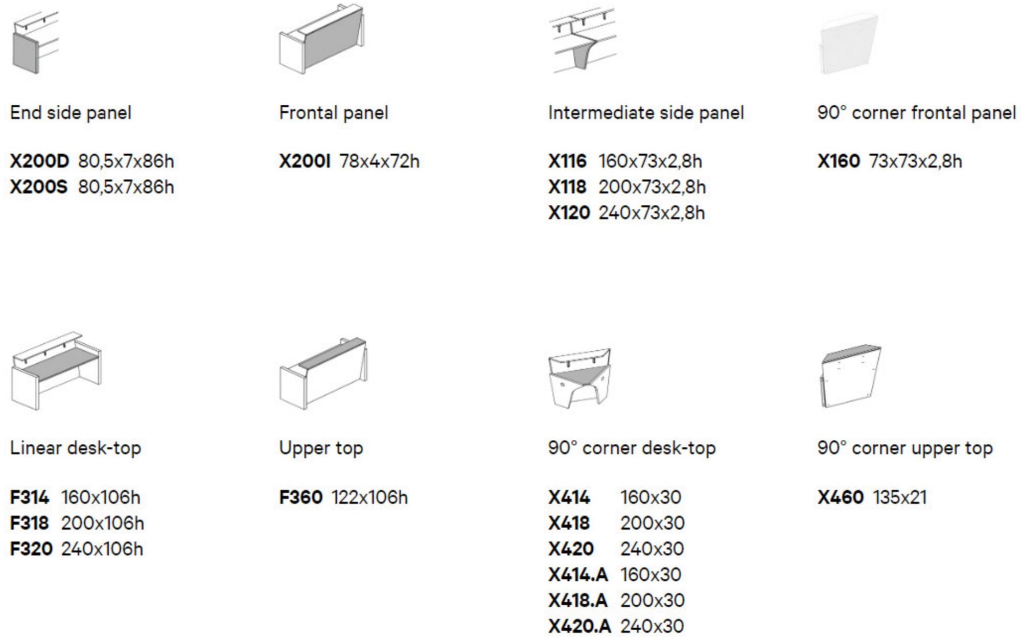 Manerba Ресепшн для офиса из дерева Beauty touch sun-id-1366986 - Вид №7