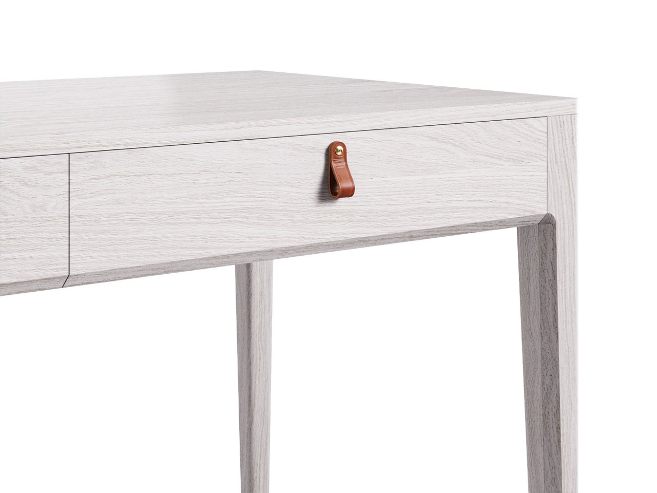 Письменный стол с ящиками беленый дуб веджвуд Case THE IDEA  210615 Беленый дуб;бежевый  - Вид №2