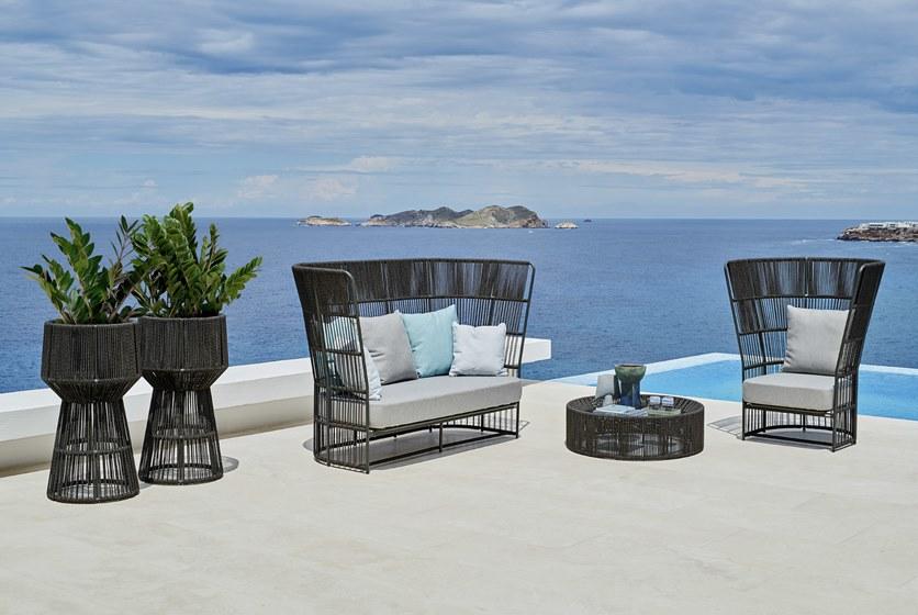 Varaschin Высокий садовый горшок из пвх  4708  - Вид №1