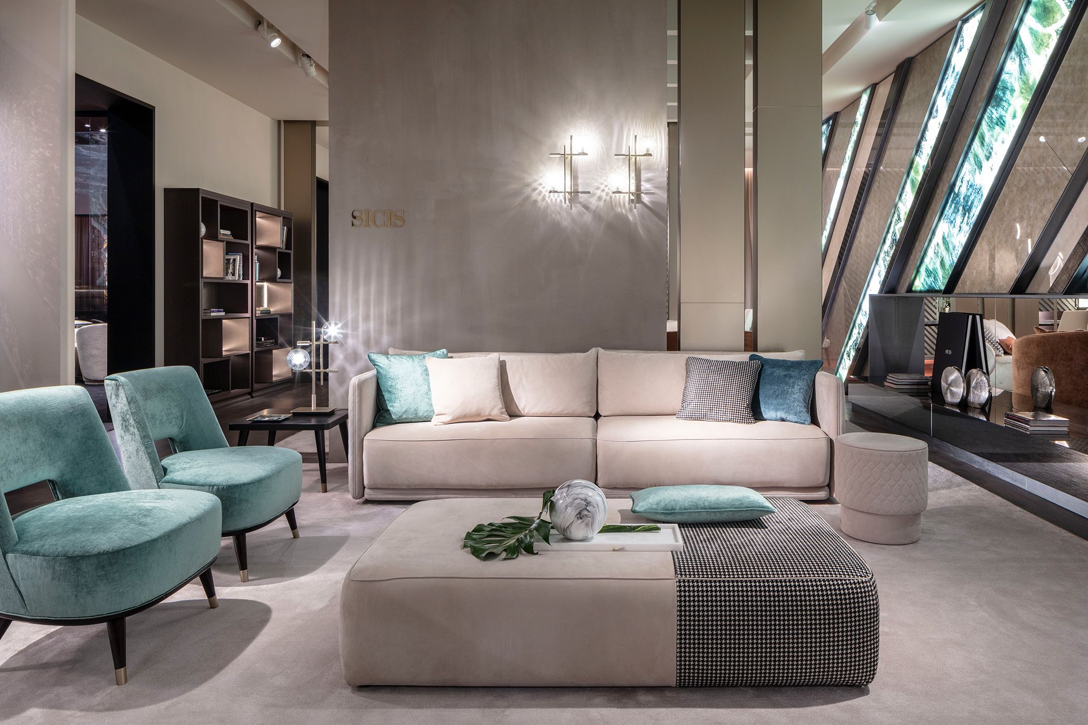 Ткань пуф Sicis Alec ARCH-00021940 - Вид №1