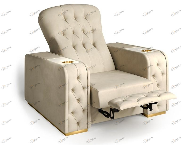 Vismara Design Кожаное сиденье для аудитории с регулируемой спинкой Luxury entertainment sun-id-1437031