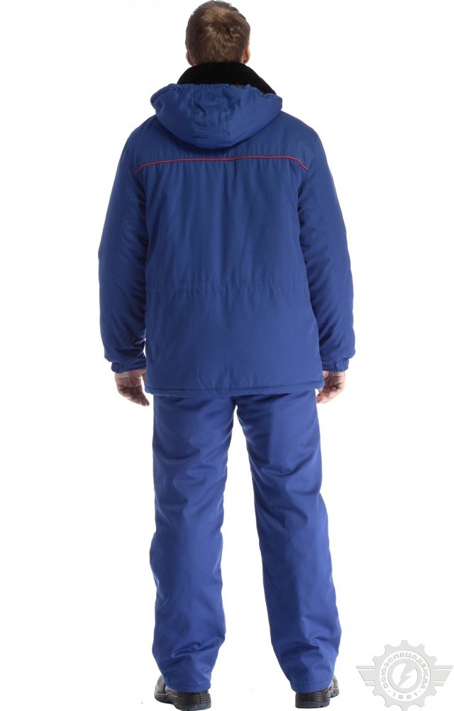 63780 Костюм "Эксперт-К" зимний василек  Зимняя спецодежда  размер 48-50/170-176  - Вид №10