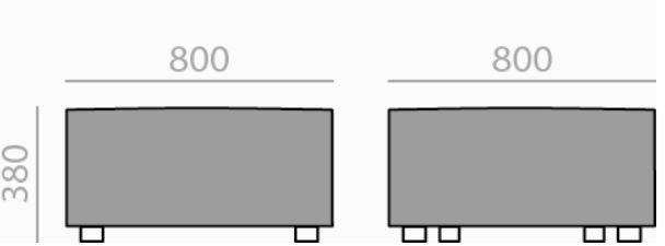 Andreu World Секционный модульный диван из ткани Dado sun-id-1371204 - Вид №5