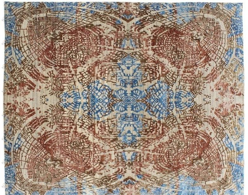 Arte di tappeti Ковер прямоугольный ручной работы с рисунком Lan 4195