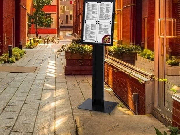 STUDIO T Самонесущая двухсторонняя настенная доска объявлений sun-id-1438712