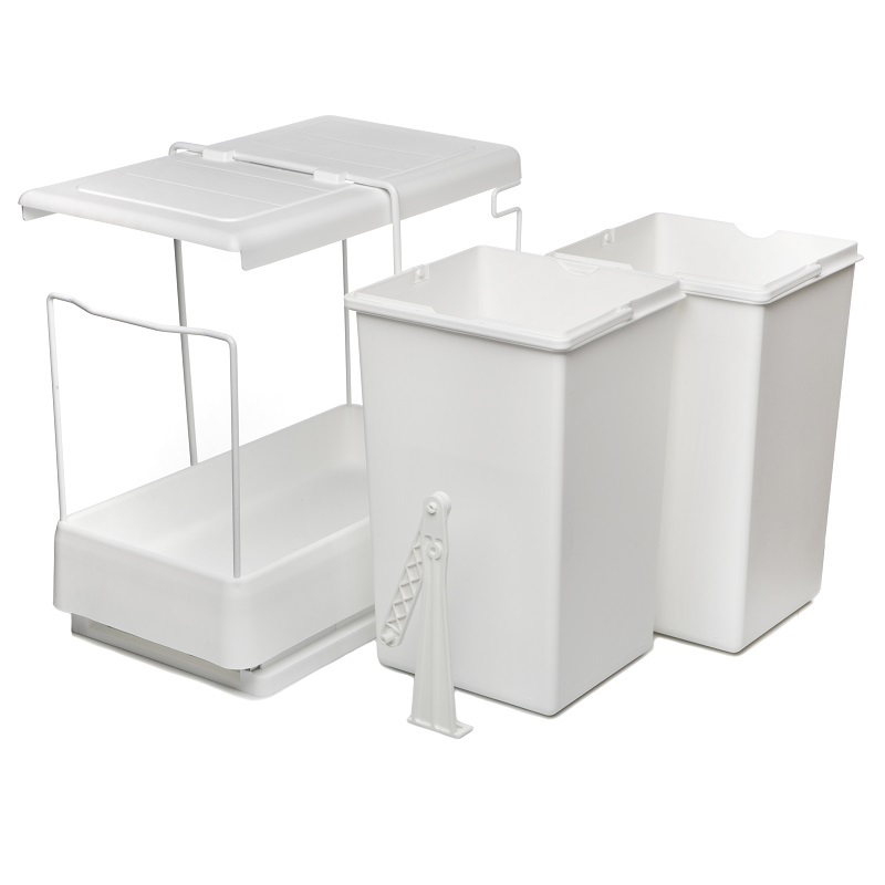 Контейнер для мусора на дверцу Gamma 400/28 White NAVAKO 10284 - Вид №2