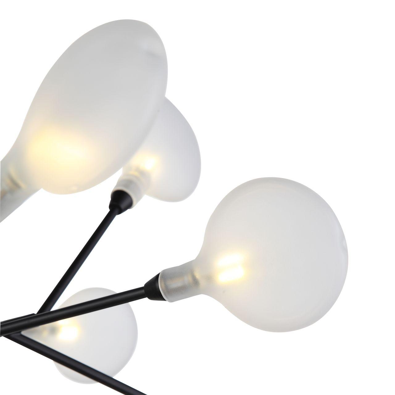 Подвесная люстра ST Luce Riccardo SL411.423.45 ST LUCE ДИЗАЙНЕРСКИЕ, RICCARDO 279788 Черный  - Вид №1