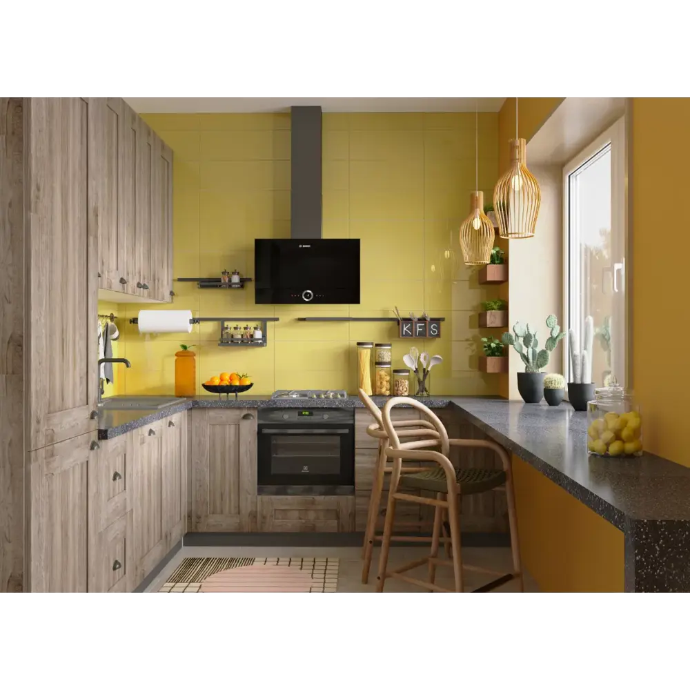 Фасад для кухонного шкафа Руза 59.7x38.1 см Delinia ID ЛДСП цвет коричневый 82010341 STLM-2202464 - Вид №6