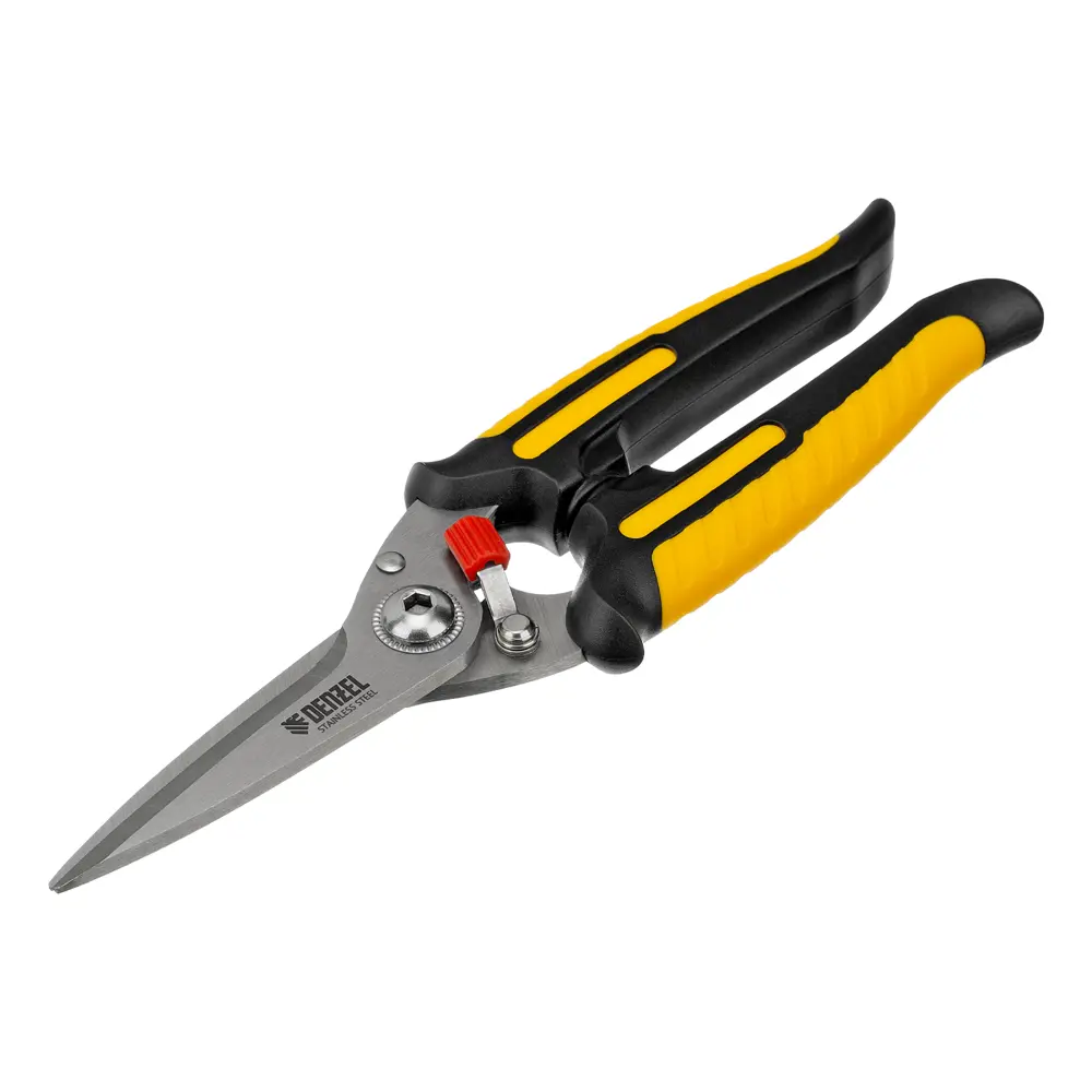 Ножницы по металлу прямой рез Denzel 78319 до 1 мм 200 мм STLM-2048809 - Вид №1