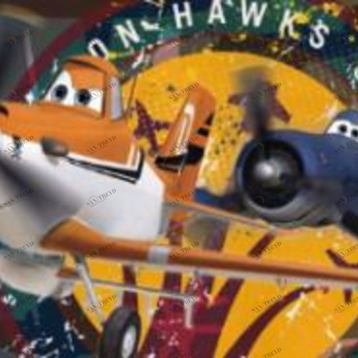 1-464-Planes-Squadron Фотообои Komar Disney 0.73х2.02 м 1464PLANESSQUADRON