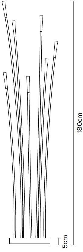 Fabbian Торшер из пластика Giunco sun-id-1485184 - Вид №5