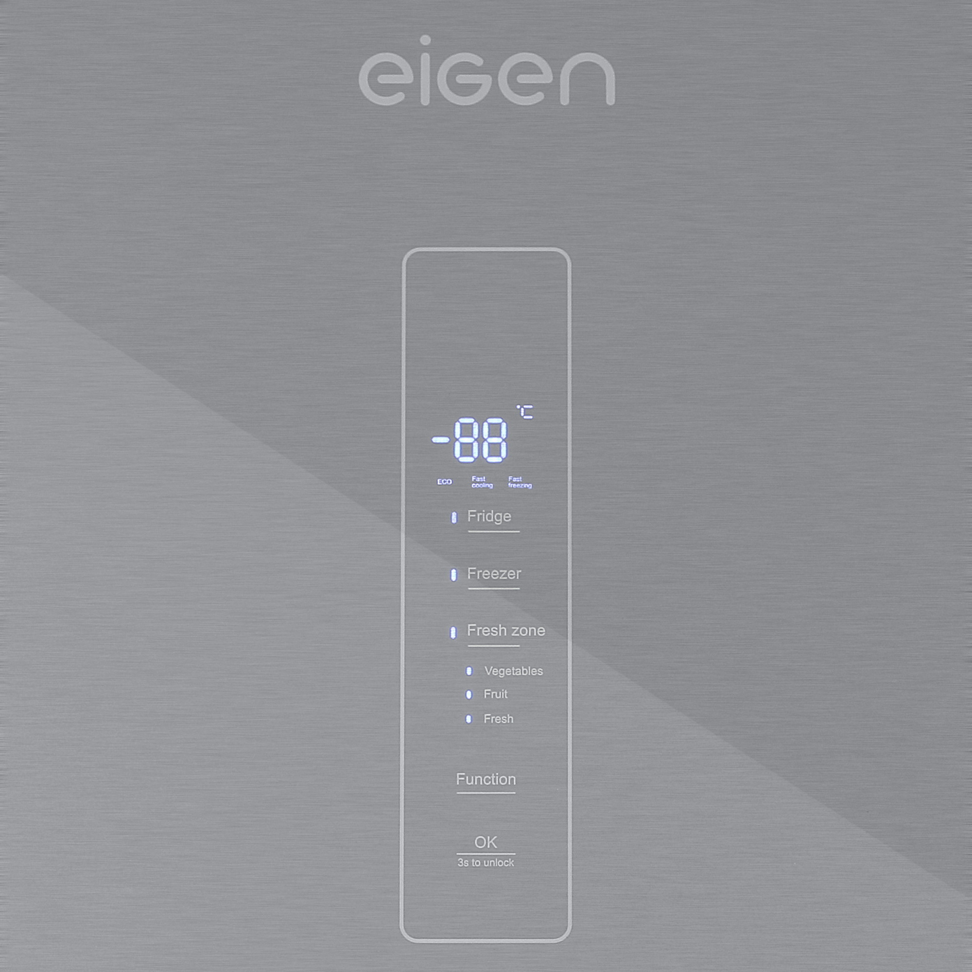 5423598 Холодильник с морозильником   Eigen Stark-RF42 серебристый STDN-0038195 - Вид №10