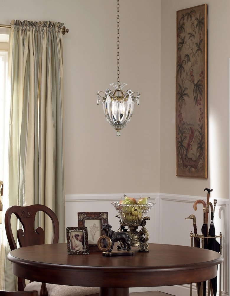 Люстра хрустальная 32х27 см этрусское золото Bagatelle 1243-23 SCHONBEK ДИЗАЙНЕРСКИЕ 00-3883013 Золото;прозрачный  - Вид №4